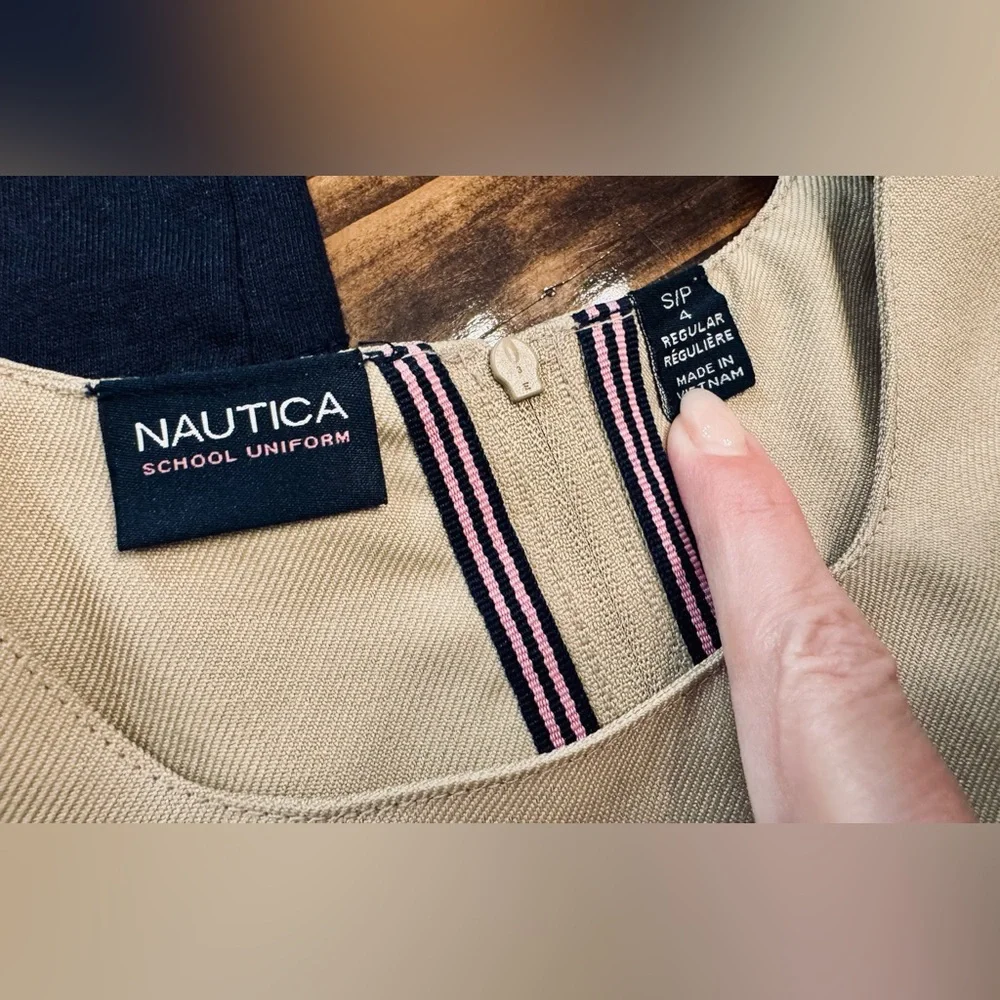 Nautica Girls Uniform‎ Dress with Limited Too Polo Size 4